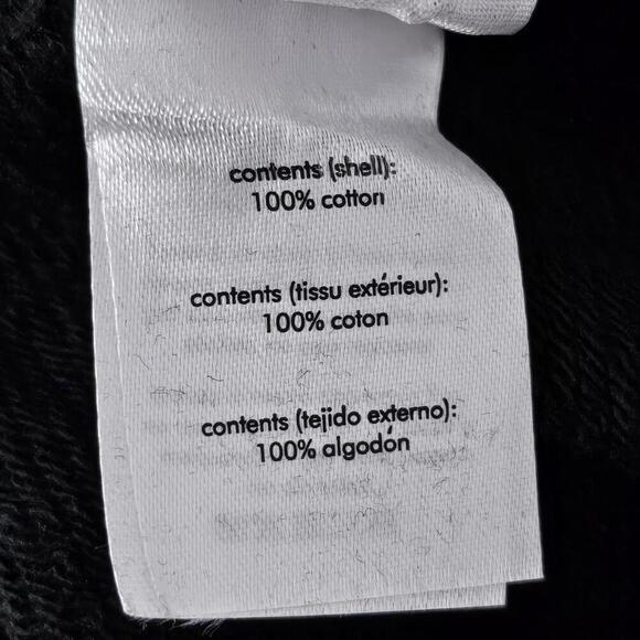 2/$50 WeWoreWhat Black Fleece Half-Zip Hoodie Size S | Cozy & Stylish Layers - Picture 6 of 8